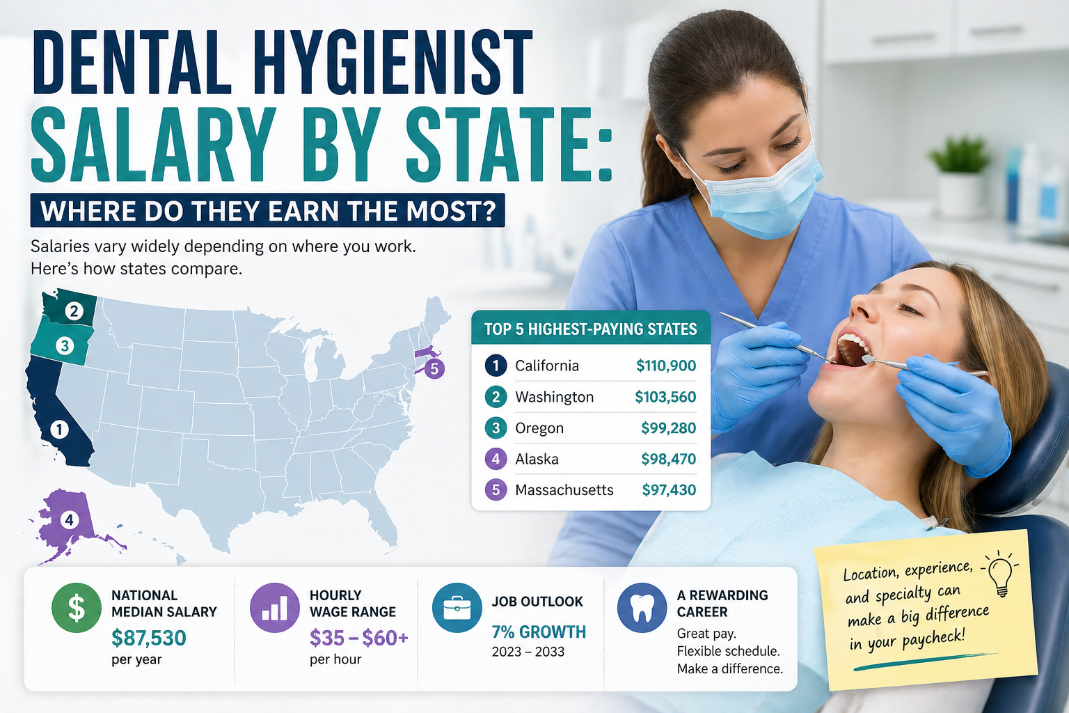 dental hygienist salary