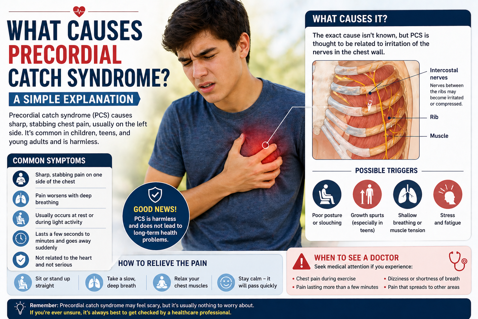 What Causes Precordial Catch Syndrome? A Simple Explanation