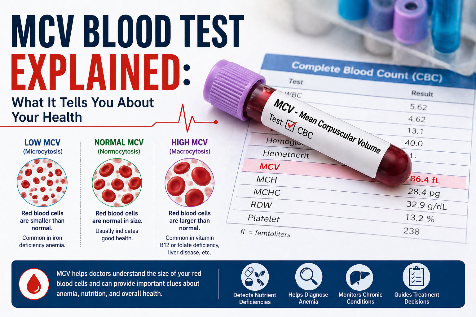 what is mcv in blood test